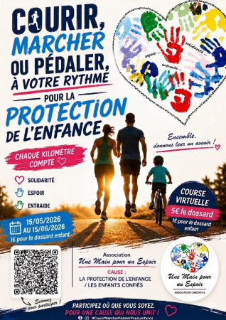 💙 COURSE SOLIDAIRE POUR LA PROTECTION DE L’ENFANCE 💙