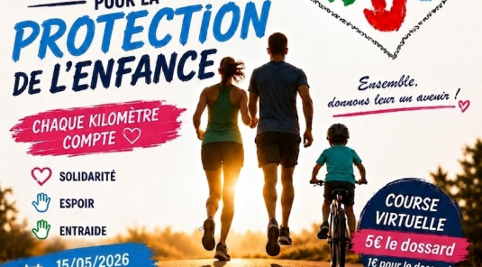 💙 COURSE SOLIDAIRE POUR LA PROTECTION DE L’ENFANCE 💙
